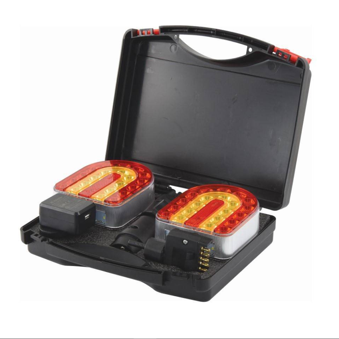 Tractor-Brake-Indicators-LED-Magnetic-Wireless-Light-Lighting-Set-AU-KIT-165476998592-3 Tractor Brake / Indicators LED Magnetic Wireless Light Lighting Set - AU KIT - Image 4